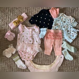 Newborn Outfit Baby Bundle